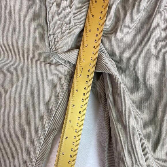 Vintage Polo Sport Ralph Lauren Pants Mens 34x32 Khaki‎ Corduroy Classic Chino - Picture 3 of 7